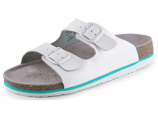 SANDALS CORK LISA, LADIES´, WHITE