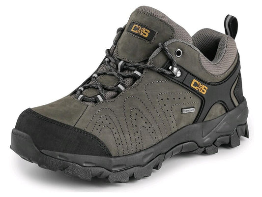 CALZATURA BASSA PER IL TEMPO LIBERO, COMBINATA GO-TEX MONTATURA COOK O2, GRIGIO 