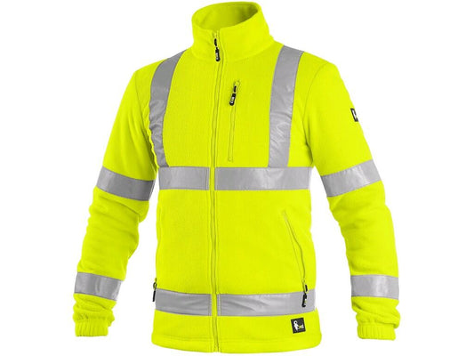 JACKET CXS PRESTON, HIGH VISIBLE, YELLOW