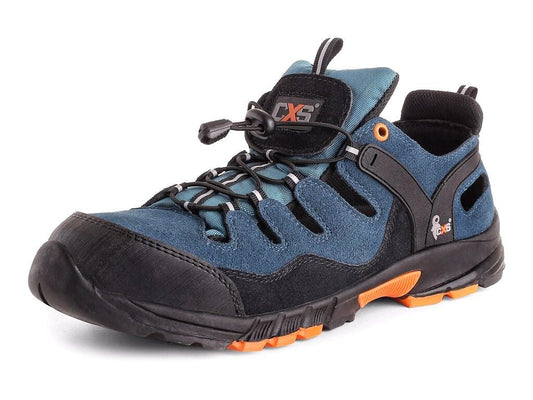 SANDAL CXS LAND CABRERA S1, WITH STEEL TOE CAP., BLACK-BLUE