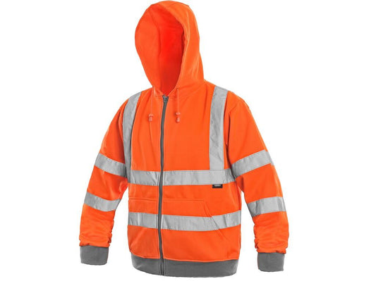 HIGH VISIBLE JACKET FROME, MEN'S, ORANGE