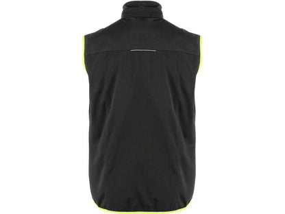 GILET SOFTSHELL PASO, DA UOMO, NERO-GIALLO 