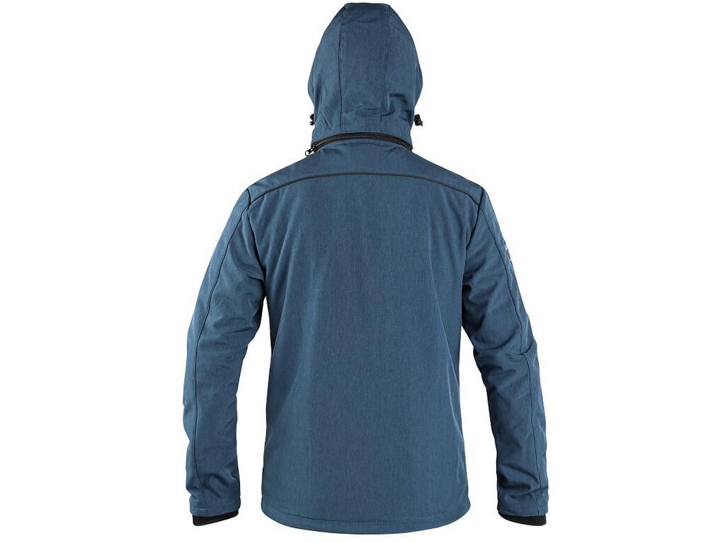 HOMME, VESTE SOFTSHELL DURHAM, BLEU-NOIR 