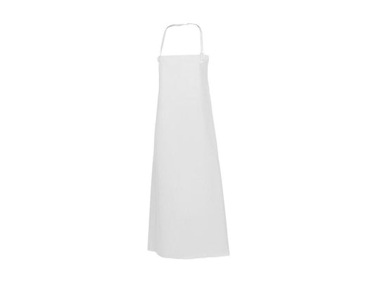 APRON ANSELL PVC-45W, ACID RESISTANT, WHITE