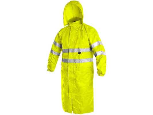 HIGH VISIBLE COAT BATH, MEN'S, YELLOW