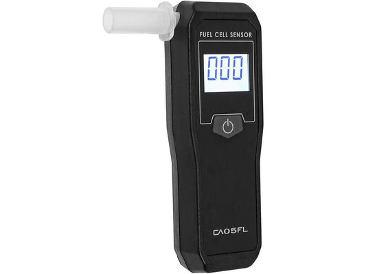 DIGITAL ALCOHOL TESTER CA05FL, LCD DISPLAY, BLACK