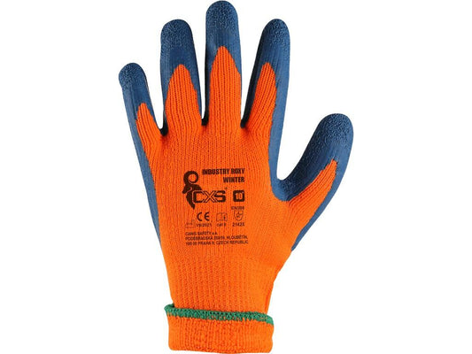 GLOVES INDUSTRY ROXY WINTER, WINTER, COATING LATEX, SIZE 10