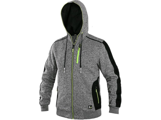 JACKET INDIANA, MEN’S, GREY - BLACK - YELLOW