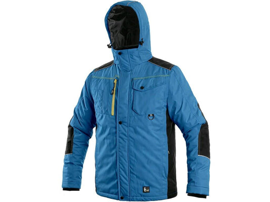 JACKET CXS BALTIMORE, MEN´S, MEDIUM BLUE - BLACK