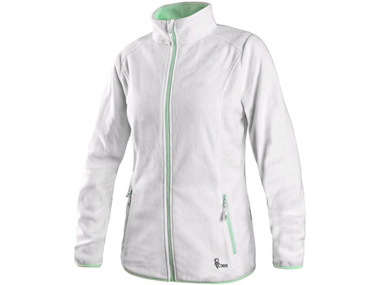 SWEATSHIRT CXS GRANBY LADY, LADIES’, WHITE-GREEN