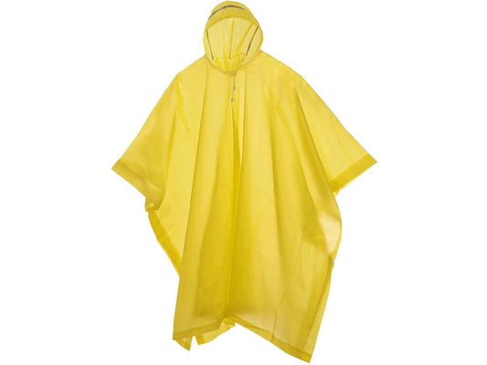 RAIN PONCHO CXS EVA , YELLOW, 101X127CM, SIZE: UNI