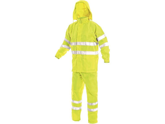 SUIT YORK, HIGH VISIBLE, MEN'S, YELLOW