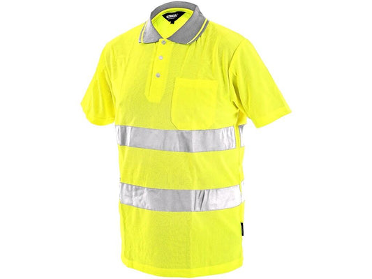 HIGH VISIBLE POLOSHIRT DOVER, MEN´S, YELLOW