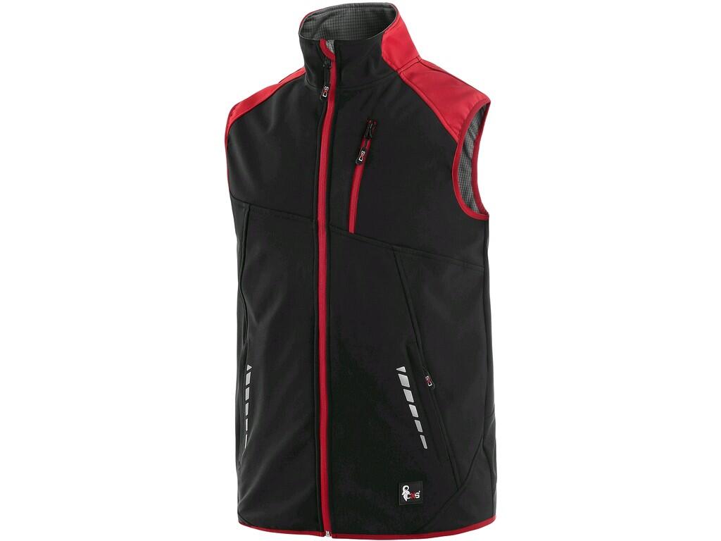 WESTE CXS HEBRON, HERREN, SCHWARZ-ROT 