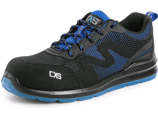 LOW FOOTWEAR CXS ISLAND MILOS S1P, BLACK-BLUE