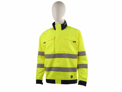JACKET CXS HALIFAX, HIGH VISIBLE, MEN'S, YELLOW-BLUE