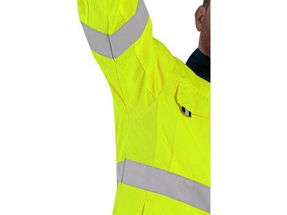 JACKET CXS HALIFAX, HIGH VISIBLE, MEN'S, YELLOW-BLUE