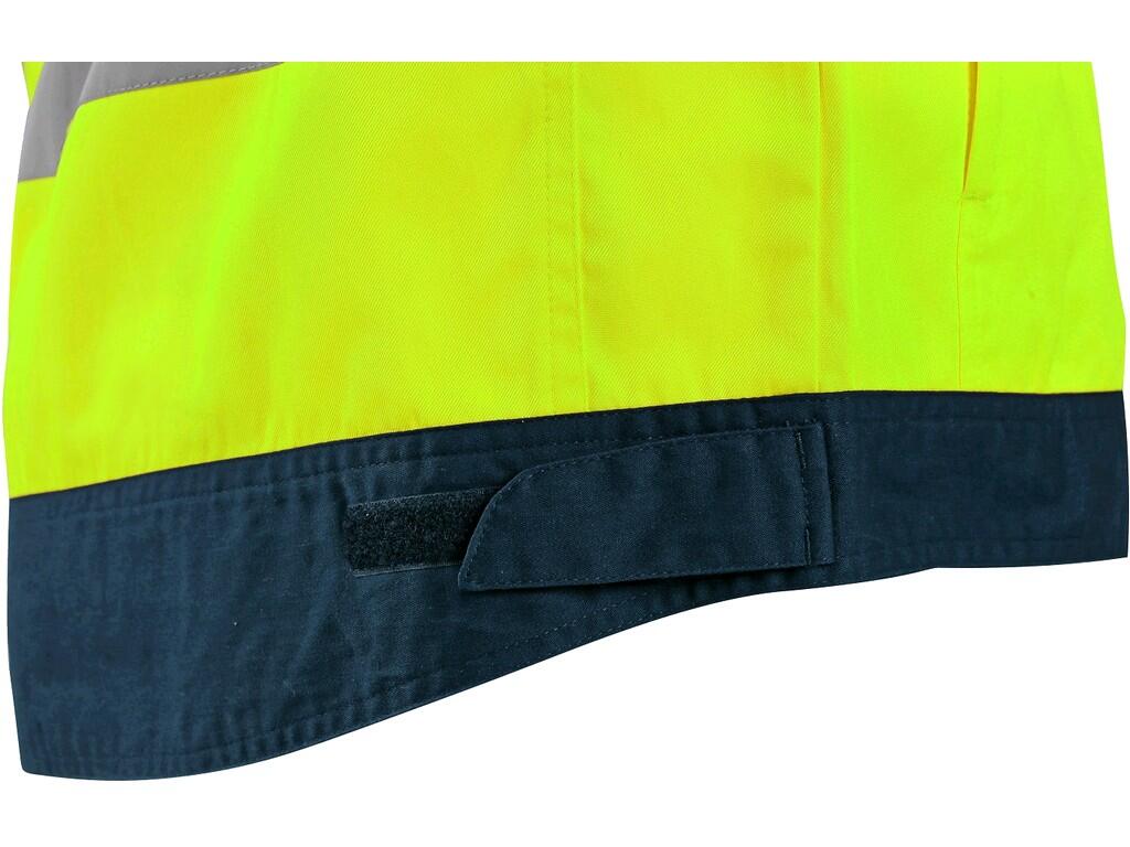 JACKET CXS HALIFAX, HIGH VISIBLE, MEN'S, YELLOW-BLUE