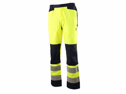 TROUSERS CXS HALIFAX, HIGH VISIBLE, MEN'S, YELLOW-BLUE
