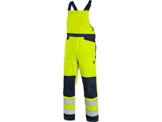 BIBPANTS CXS HALIFAX, HIGH VISIBLE, MENS'S, YELLOW-BLUE