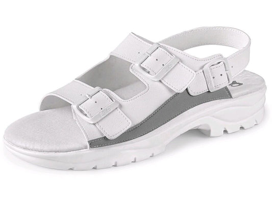 SANDAL CXS PAOLA, WITH BUCKLES, WHITE