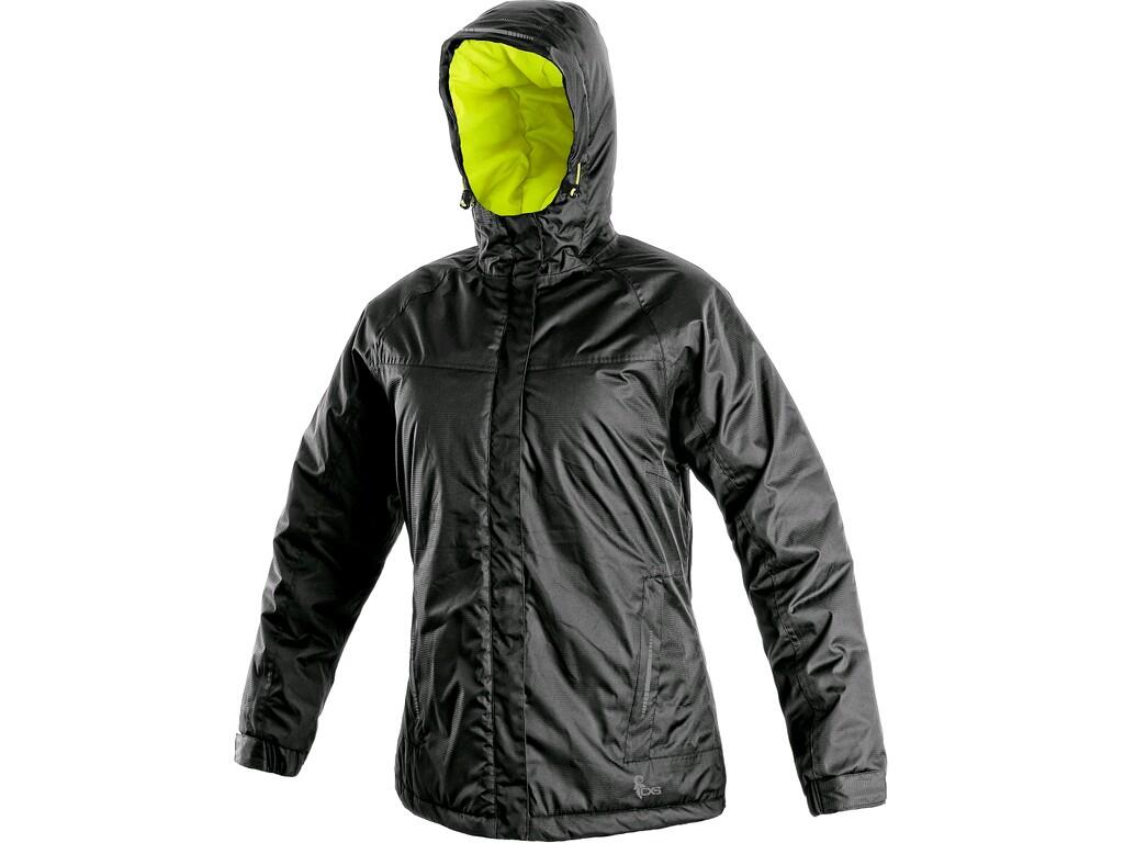 GIACCA CXS KENOVA, INVERNALE, DA DONNA, NERO-GIALLO 
