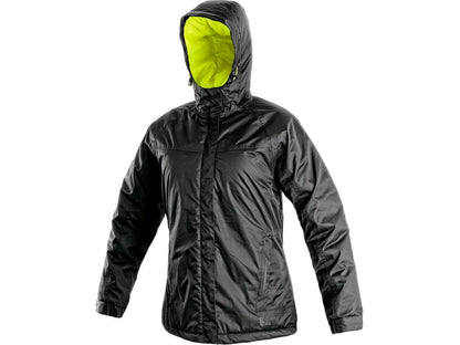 GIACCA CXS KENOVA, INVERNALE, DA DONNA, NERO-GIALLO 
