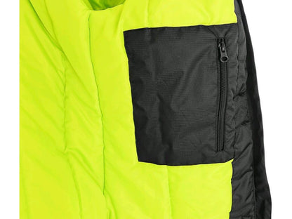 GIACCA CXS KENOVA, INVERNALE, DA DONNA, NERO-GIALLO 