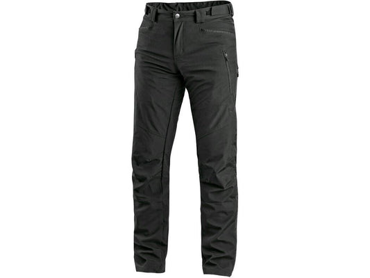 TROUSERS CXS AKRON, MEN’S, SOFTSHELL, BLACK