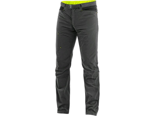 MEN’S TROUSERS CXS OREGON, SUMMER, GREY-YELLOW