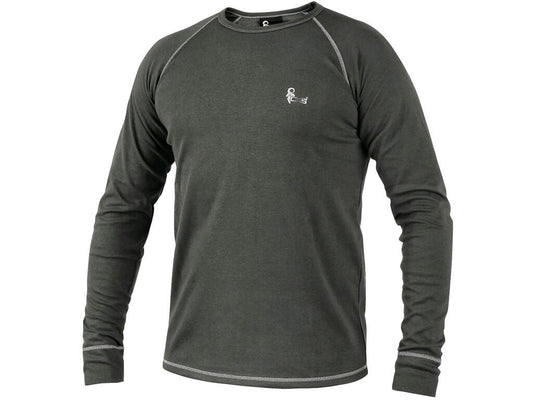 T-SHIRT ACTIVE, FUNCTIONAL, LONG SLEEVE, MEN´S, GREY