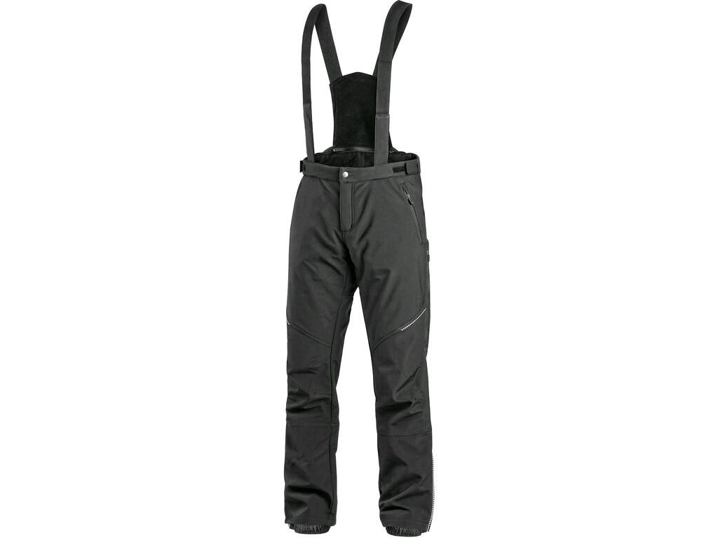 PANTALON CXS TRENTON, SOFTSHELL D'HIVER, HOMME, NOIR 