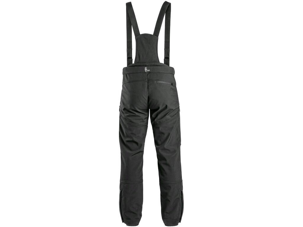 PANTALON CXS TRENTON, SOFTSHELL D'HIVER, HOMME, NOIR 