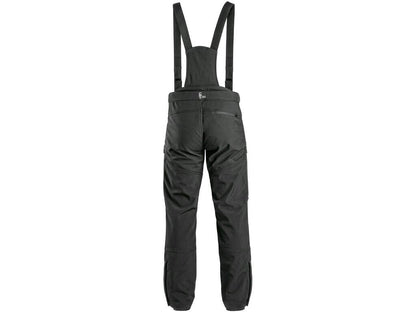 PANTALON CXS TRENTON, SOFTSHELL D'HIVER, HOMME, NOIR 