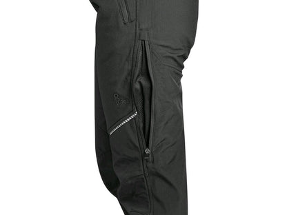 PANTALON CXS TRENTON, SOFTSHELL D'HIVER, HOMME, NOIR 