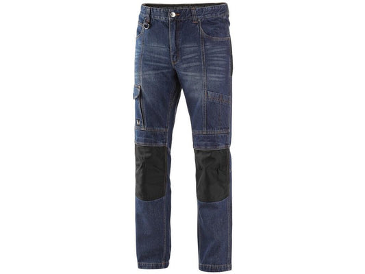 JEANS NIMES, MEN´S, BLUE - BLACK