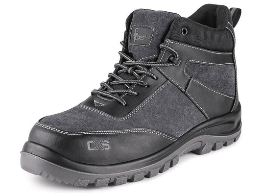 ANKLE FOOTWEAR CXS PROFIT WIN O1, BLACK-GREY