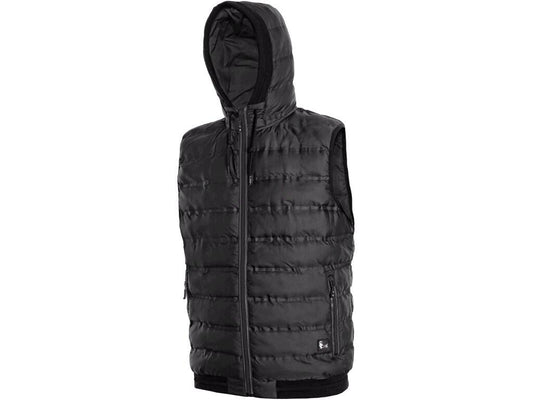 MEN ́S PADDED VEST OVERLAND, WINTER, MEN'S, BLACK