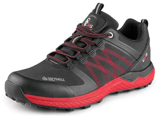 LOW FOOTWEAR CXS SPORT, BLACK-RED