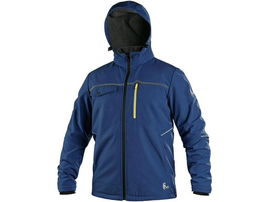 CXS STRETCH JACKET, MEN'S, SOFTSHELL, DARK BLUE