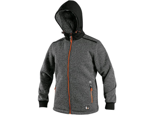 JACKET CXS INDIANAPOLIS, CHILDREN’S, DARK-GREY-ORANGE