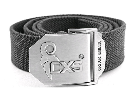 CXS NAVAH BELT, BLACK, 4 CM, 150 CM, TEXTILE, BUCKLE WITH CXS LOGO