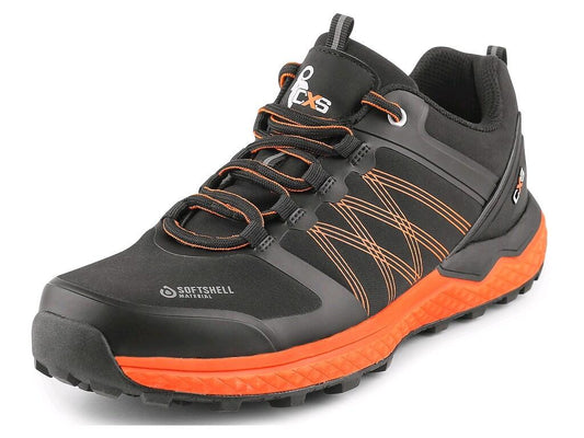 LOW FOOTWEAR CXS SPORT, BLACK-ORANGE