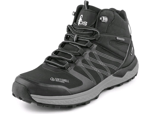 ANKLE FOOTWEAR CXS SPORT, BLACK - GREY