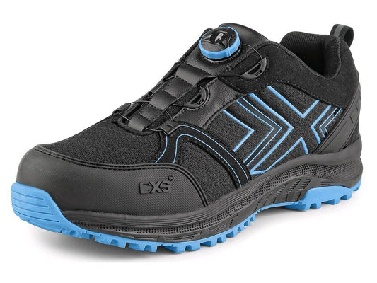 LOW FOOTWEAR CXS ISLAND LIPARI S3, BLACK-BLUE