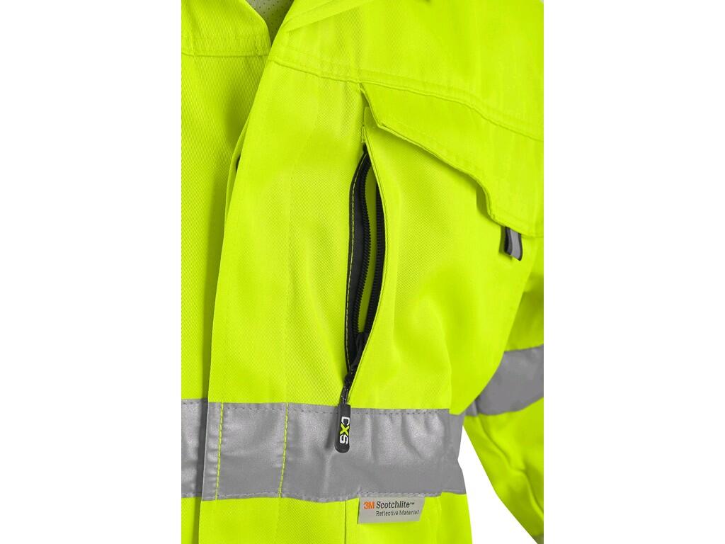 JACKE NORWICH, HIGH SICHTBAR, HERREN, GELB-BLAU
