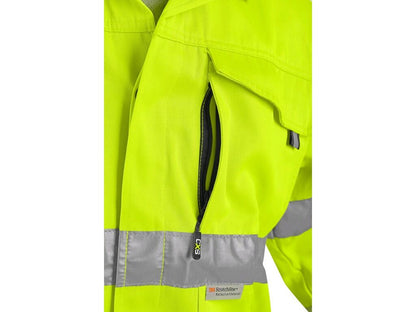 JACKE NORWICH, HIGH SICHTBAR, HERREN, GELB-BLAU