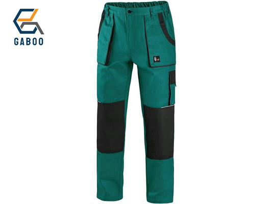 TROUSERS CXS LUXY JOSEF, PROLONGED, MEN´S, GREEN-GREY