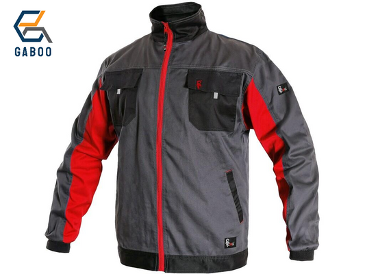 JACKET CXS PHOENIX PERSEUS, GREY-RED