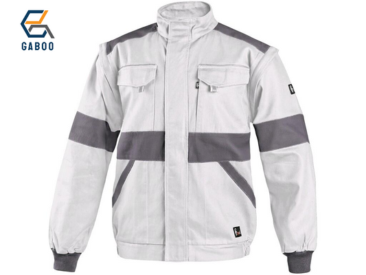 JACKET CXS LUXY EDA, MEN´S, WHITE-GREY